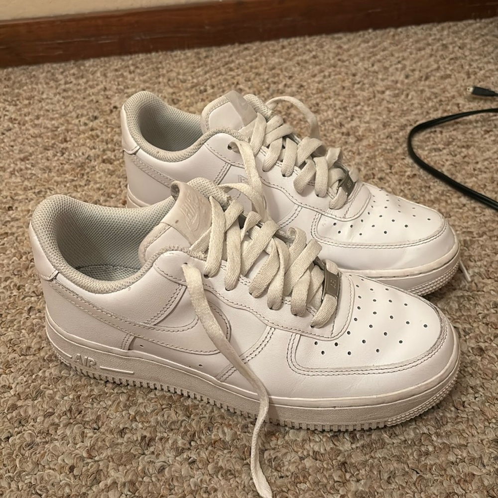White Air Force 1s